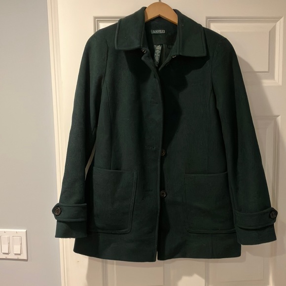 Lauren Ralph Lauren Jackets & Blazers - Lauren Ralph Lauren Forest Green Coat